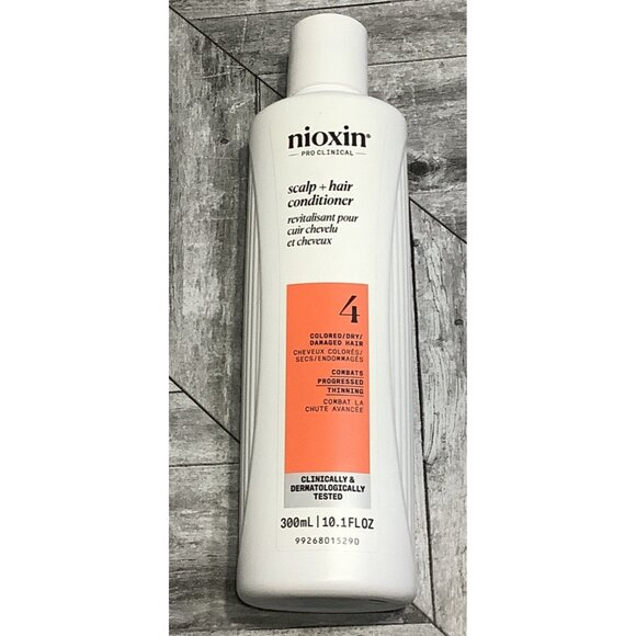 Nioxin System 4 Conditioner Scalp + Hair Therapy 10.1Fl Oz Progressed Thinning - Picture 2 of 5